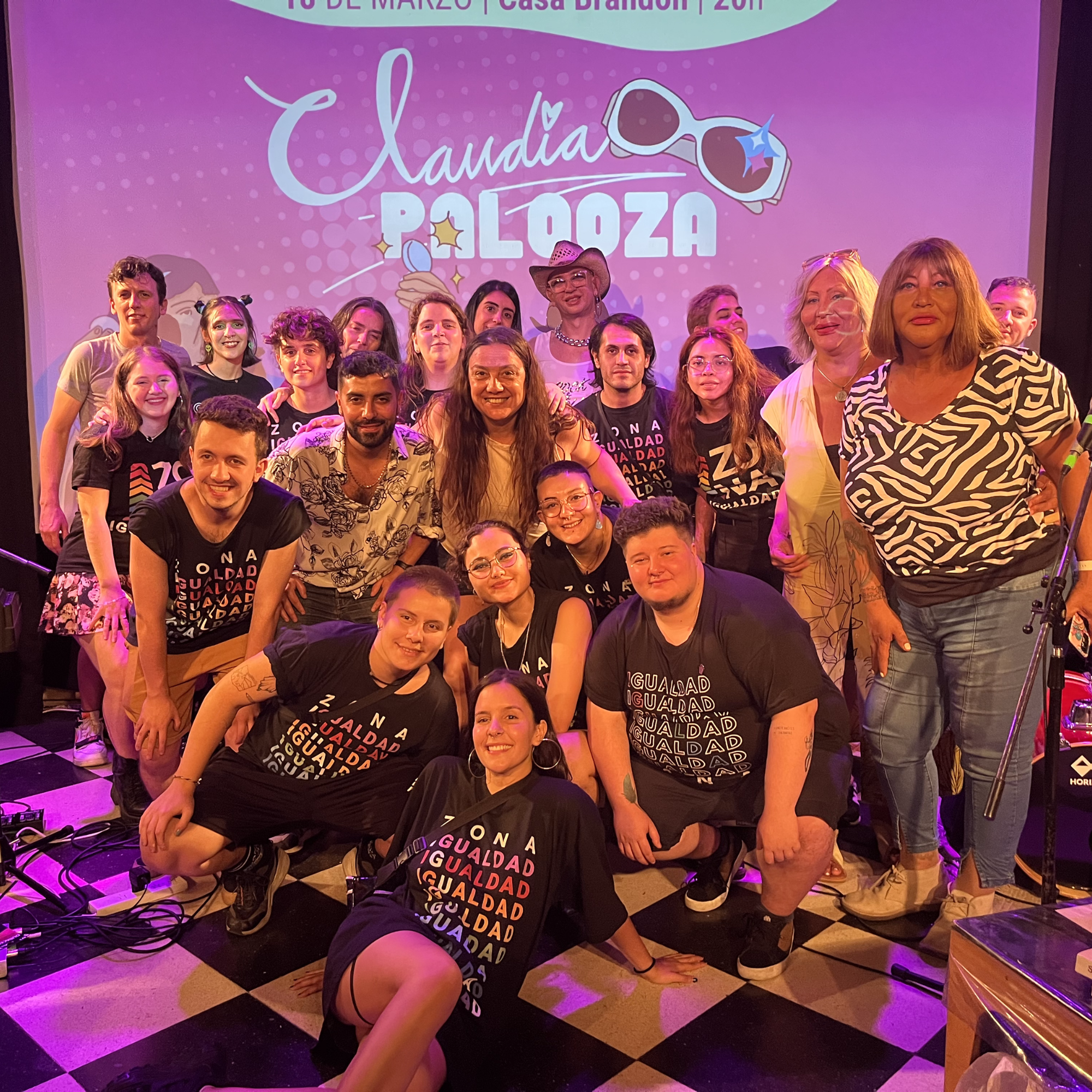 Debate y arte en Claudiapalooza, evento cultural y político LGBTIQ+