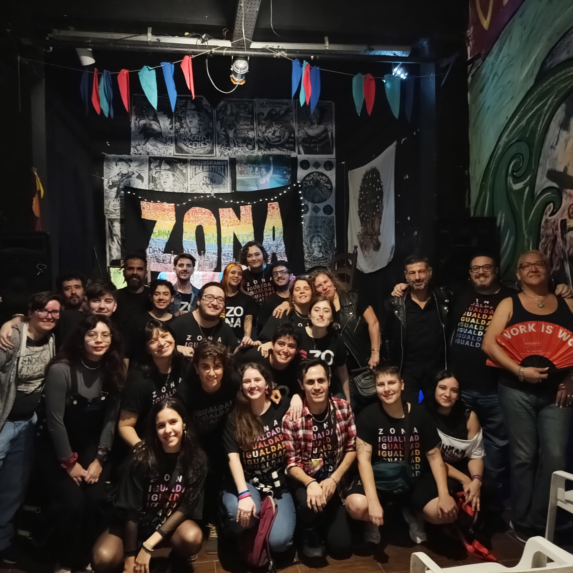 Participantes de Claudiapalooza de Zona Igualdad