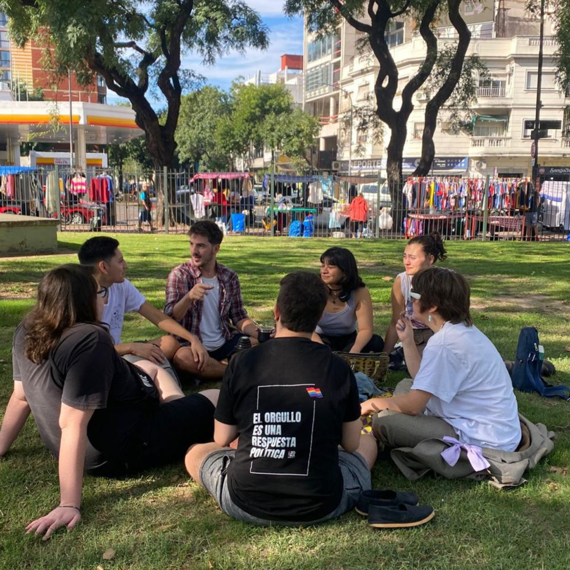 Rancheo Orgulloso: encuentro de juventudes LGBTIQ+ al aire libre en Buenos Aires